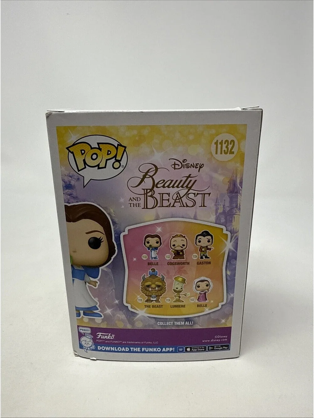 Funko Pop! Vinyl Disney Belle #1132 Beauty and the Beast 30th Anniversary (2021)
